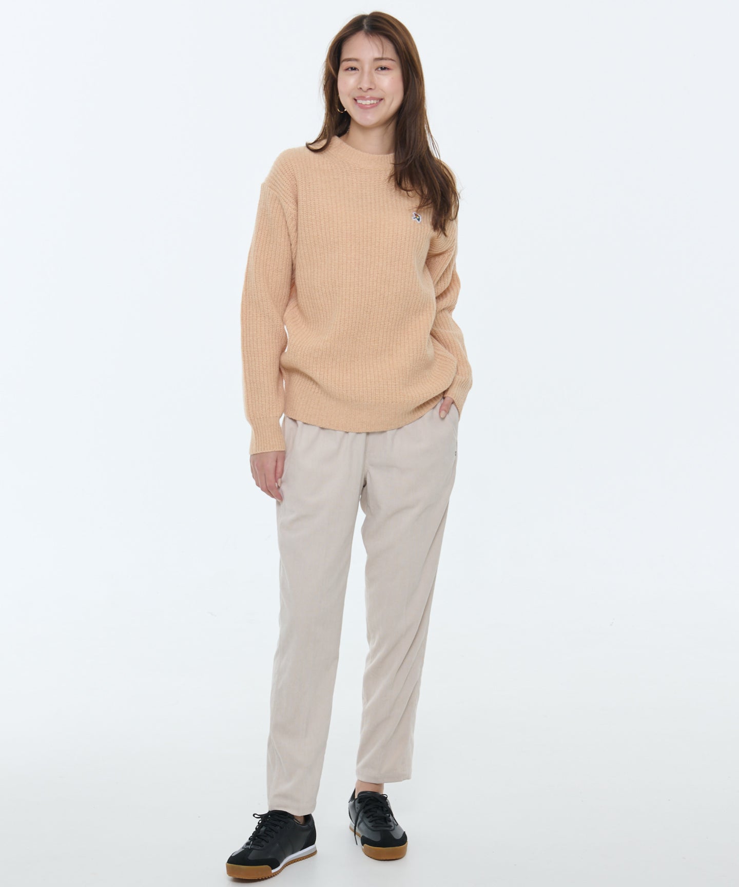 Arnold Palmer シェア 畔編みウールニットセーター